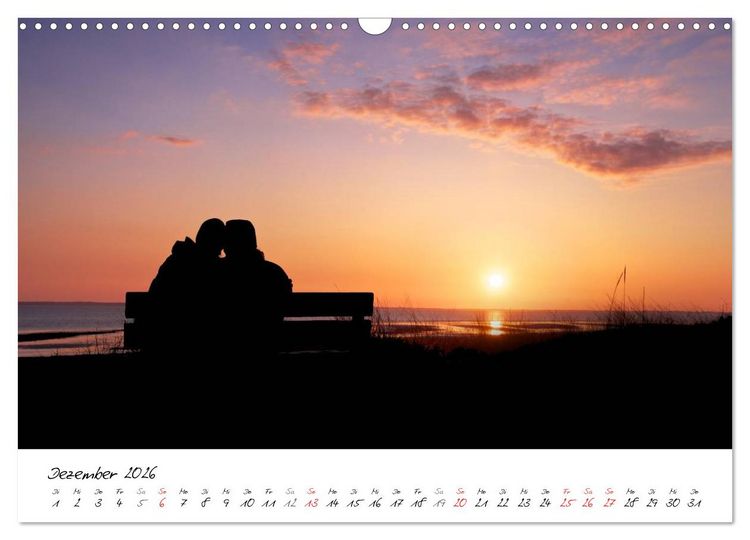 Produktbild: F&ouml;hrweh - Stimmungsvolle Nordsee Bilder (Wandkalender 2026 DIN A3 quer), CALVENDO Monatskalender