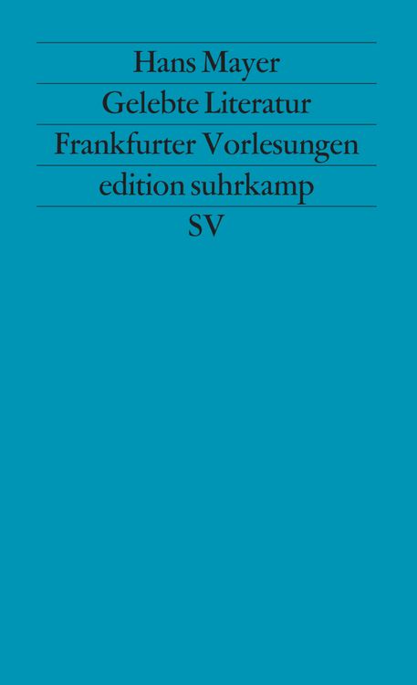 Produktbild: Gelebte Literatur