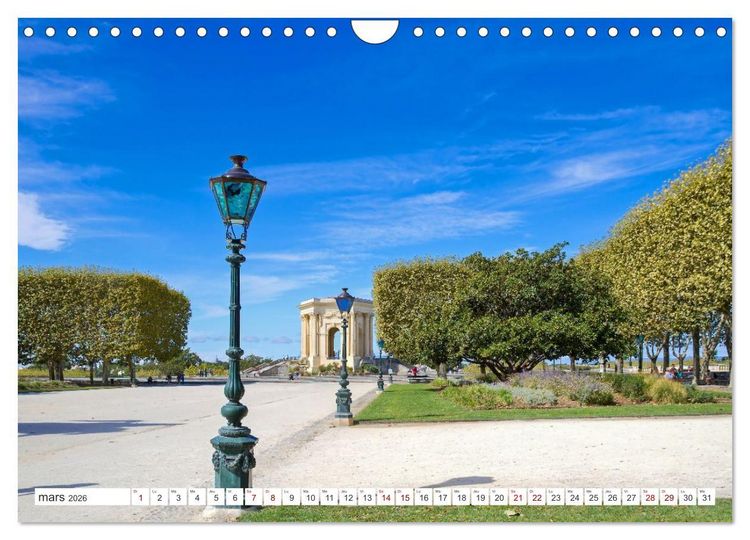 Produktbild: Montpellier - Escapades en ville et aux alentours (Calendrier mural 2026 DIN A4 vertical), CALVENDO calendrier mensuel