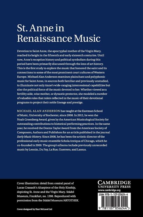 Produktbild: St. Anne in Renaissance Music