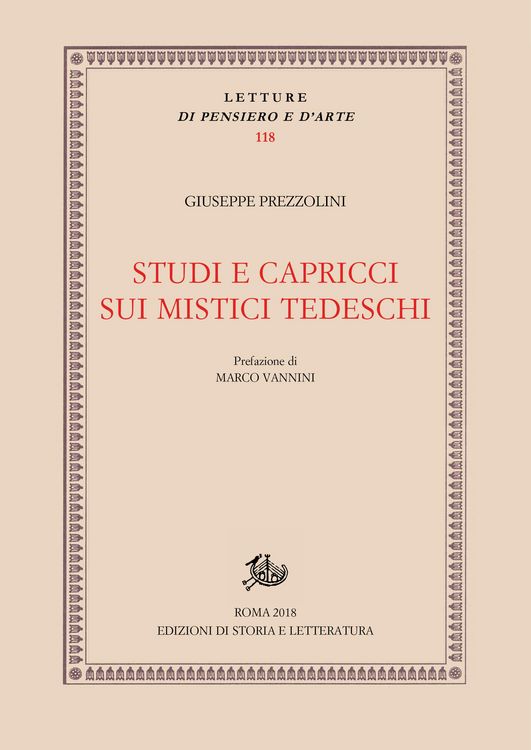 Produktbild: Studi e capricci sui mistici tedeschi
