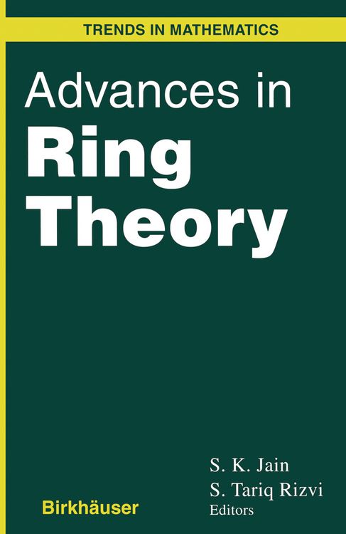 Produktbild: Advances in Ring Theory