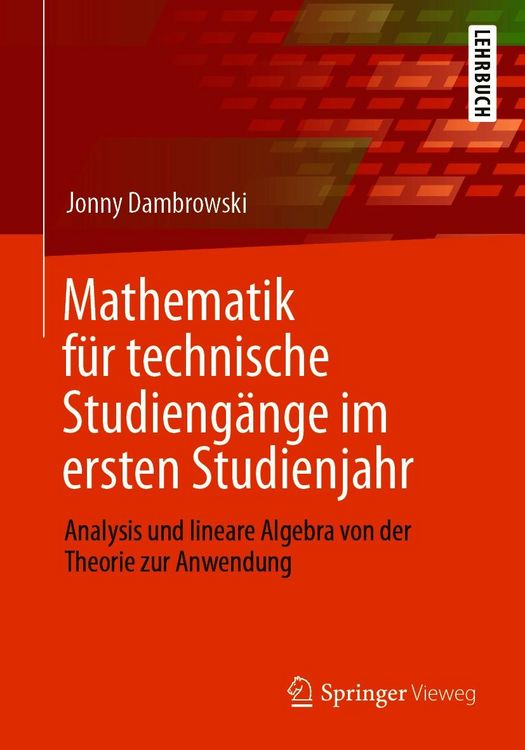 Produktbild: Mathematik f&uuml;r technische Studieng&auml;nge im ersten Studienjahr