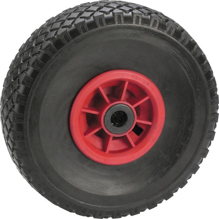 Produktbild: d&ouml;rner + helmer 740310RP Pannensicheres Rad Rad-Durchmesser: 260 mm Tragf&auml;higkeit (max.): 100 kg 1 St.