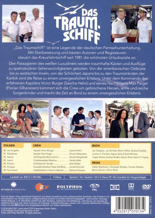 Produktbild: Das Traumschiff 14 mit dem neuen Kapit&auml;n Florian Silbereisen [4 DVDs]