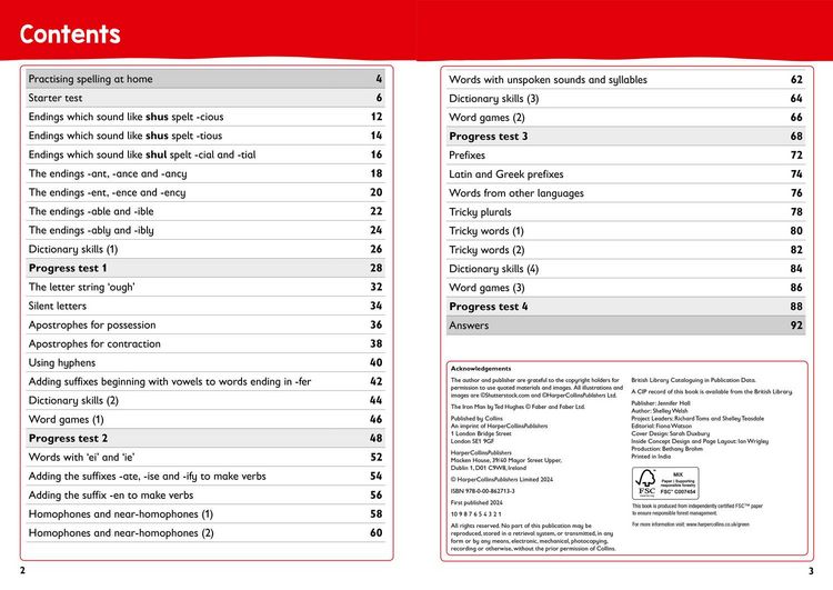 Produktbild: Collins Ks2 Sats Practice -- Year 6 Spelling Sats Targeted Practice Workbook