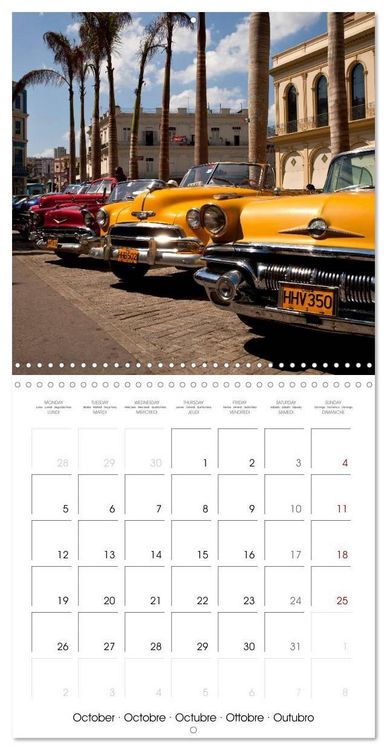 Produktbild: Carribean - Cuba (Wall Calendar 2026 12 &times; 12 Inch) CALVENDO 12 Month Wall Calendar