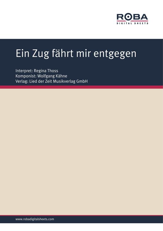 Produktbild: Ein Zug f&auml;hrt mir entgegen