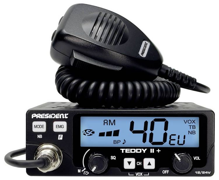 Produktbild: President TEDDY II + TXPR376 CB-Funkger&auml;t