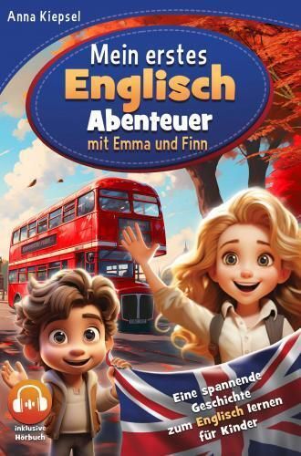 Produktbild: Mein erstes Englisch-Abenteuer mit Emma und Finn: Eine spannende Geschichte zum Englisch lernen f&uuml;r Kinder inkl. H&ouml;rbuch