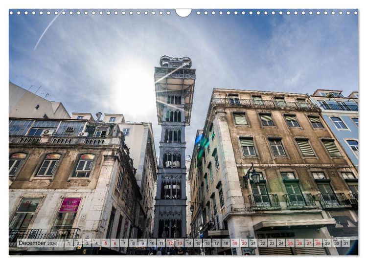 Produktbild: Lisbon - Perspectives (Wall Calendar 2026 DIN A3 landscape), CALVENDO 12 Month Wall Calendar