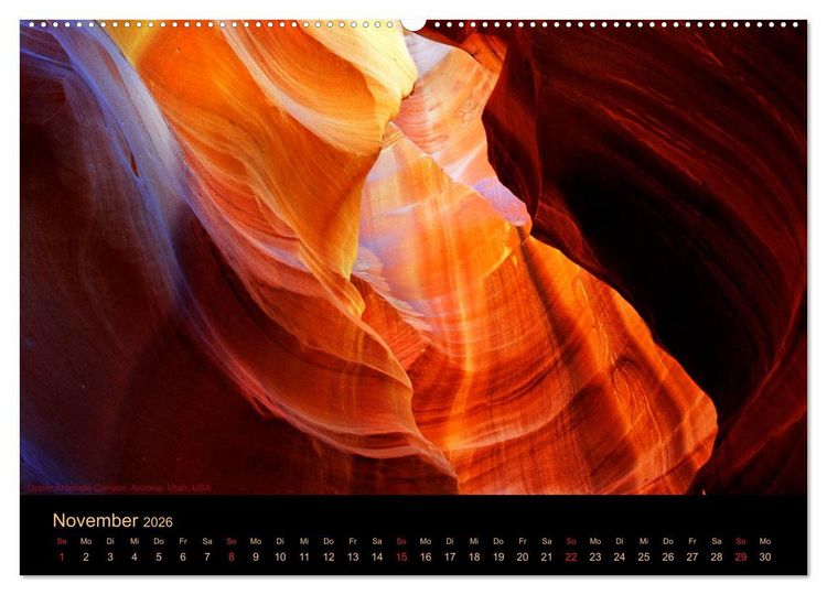 Produktbild: USA Der S&uuml;dwesten - Einzigartige Monumente (Wandkalender 2026 DIN A2 quer), CALVENDO Monatskalender