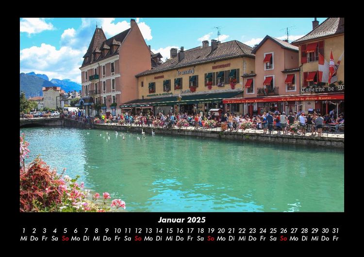 Produktbild: Die Seen der Erde 2025 Fotokalender DIN A3