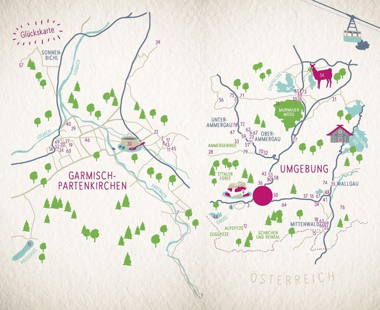Produktbild: Gl&uuml;cksorte in und um Garmisch-Partenkirchen
