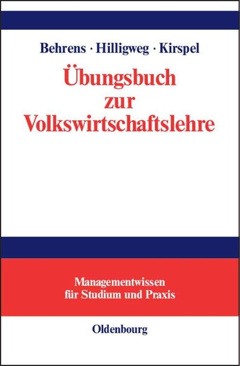 Produktbild: &Uuml;bungsbuch zur Volkswirtschaftslehre