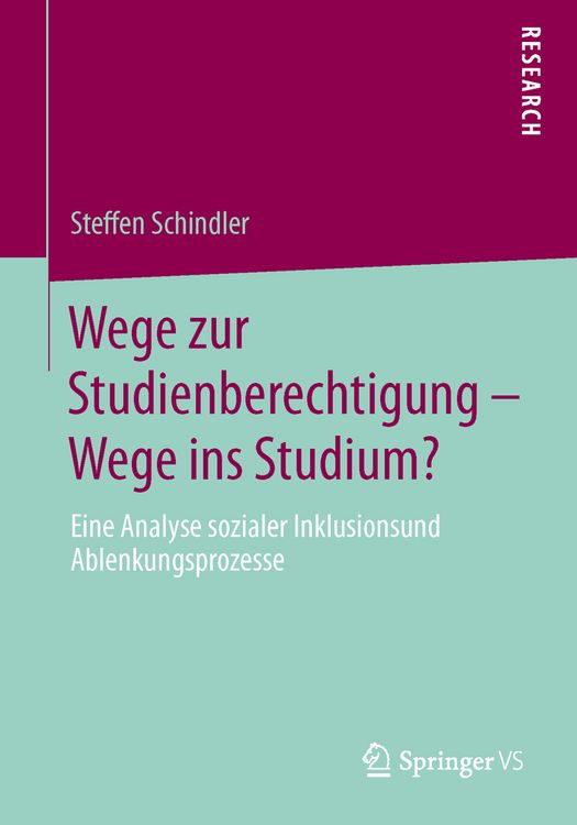 Produktbild: Wege zur Studienberechtigung &ndash; Wege ins Studium?