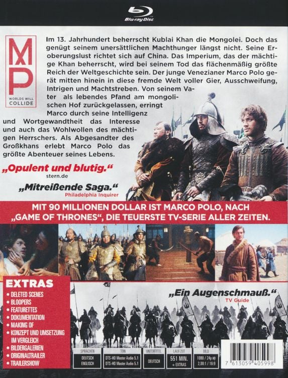 Produktbild: Marco Polo - Die komplette Staffel 1 [3 BRs]