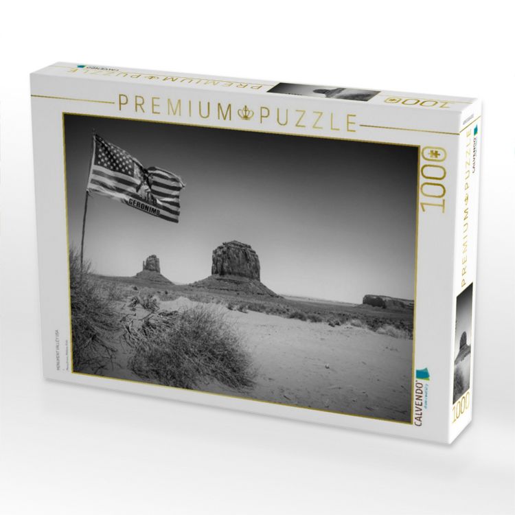 Produktbild: CALVENDO Puzzle MONUMENT VALLEY USA | 1000 Teile Lege-Gr&ouml;&szlig;e 64x48cm Foto-Puzzle f&uuml;r gl&uuml;ckliche Stunden
