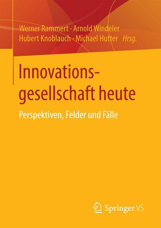 Produktbild: Innovationsgesellschaft heute