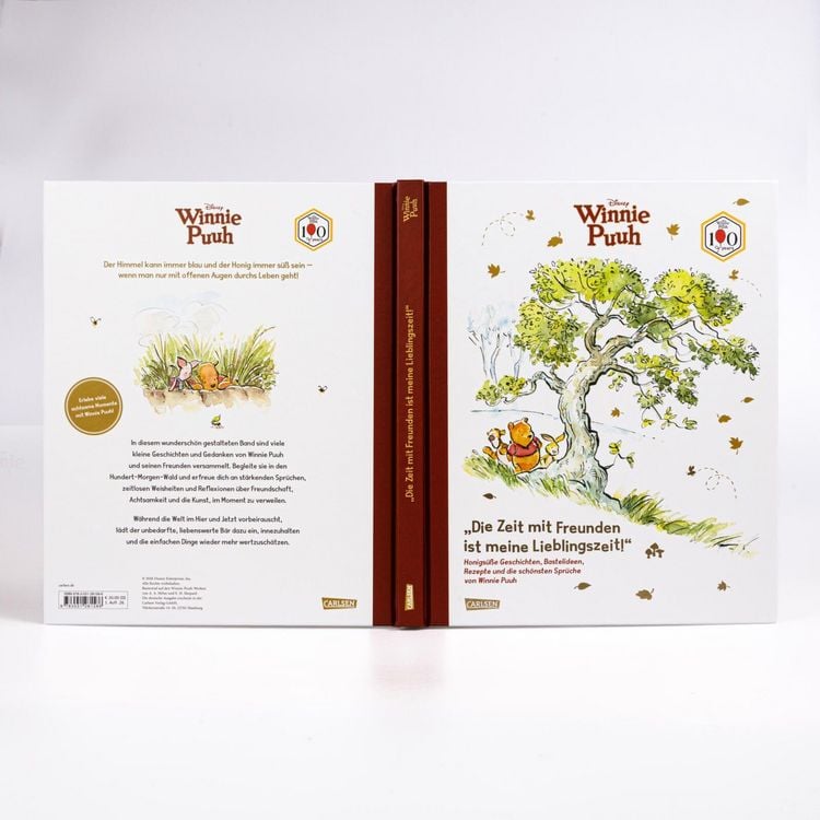 Produktbild: Disney: "Die Zeit mit Freunden ist meine Lieblingszeit!" Honigs&uuml;&szlig;e Geschichtenund die sch&ouml;nsten Spr&uuml;chen von Winnie Puuh