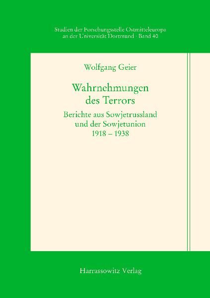 Produktbild: Wahrnehmungen des Terrors