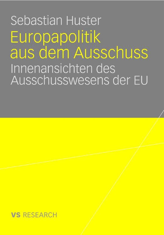 Produktbild: Europapolitik aus dem Ausschuss