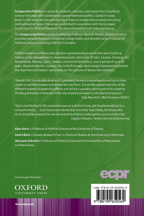 Produktbild: Political Leaders and Democratic Elections