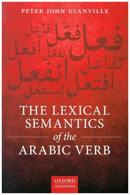 Produktbild: The Lexical Semantics of the Arabic Verb