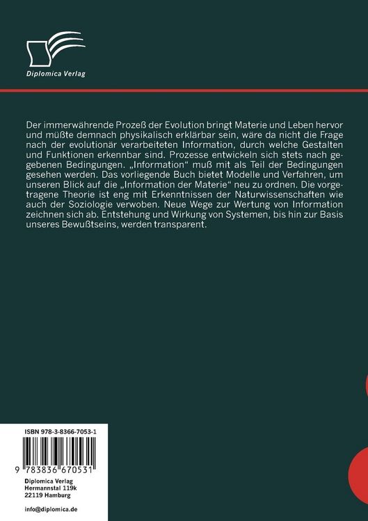Produktbild: Systemtheorie und die Information der Systeme