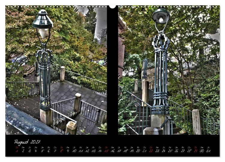 Produktbild: Wuppertal - Stadt der Schwebebahn in HDR (hochwertiger Premium Wandkalender 2027 DIN A2 quer), Kunstdruck in Hochglanz