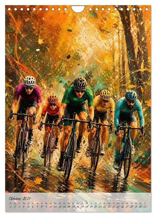 Produktbild: Herzschlag 180 - Wenn Rennradsport zur Kunst wird (Wandkalender 2027 DIN A4 hoch), CALVENDO Monatskalender
