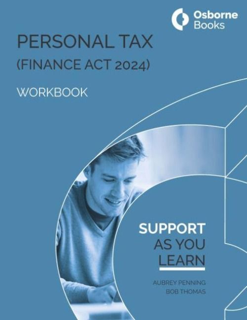 Produktbild: Personal Tax (fa24) Workbook