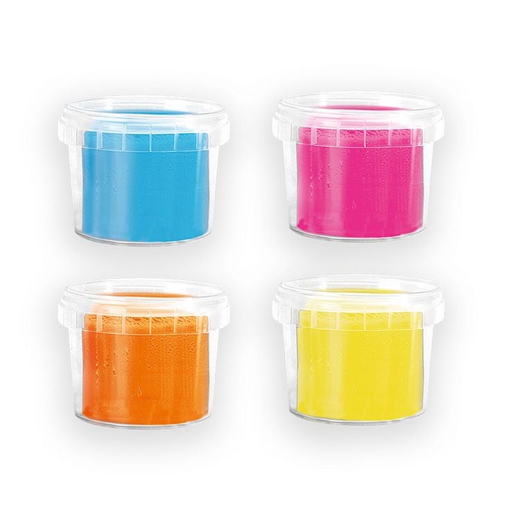 Produktbild: SES CREATIVE Knete Feel good Happy 4x90g