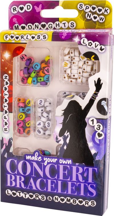 Produktbild: Display Concert Bracelets, DIY-Set, 24 St&uuml;ck/4-fach sortiert, Charms & Anh&auml;nger im Set