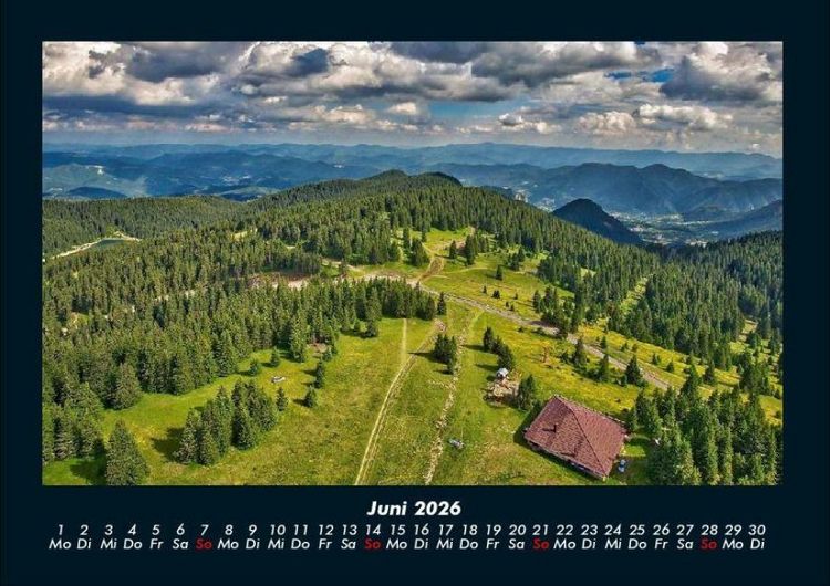 Produktbild: Landschaftskalender 2026 Fotokalender DIN A4