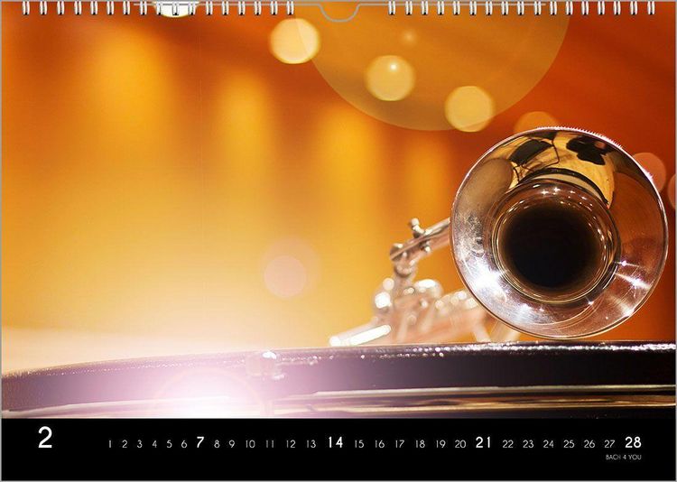 Produktbild: Musikinstrumente, ein Musik-Kalender 2027, DIN A4