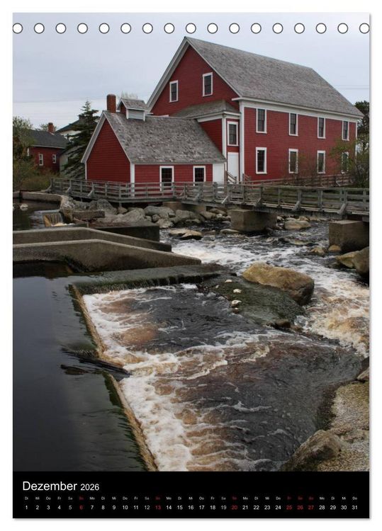 Produktbild: Kanada - Die Provinz Nova Scotia (Tischkalender 2026 DIN A5 hoch), CALVENDO Monatskalender