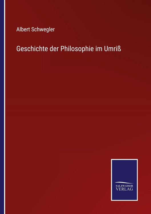 Produktbild: Geschichte der Philosophie im Umri&szlig;