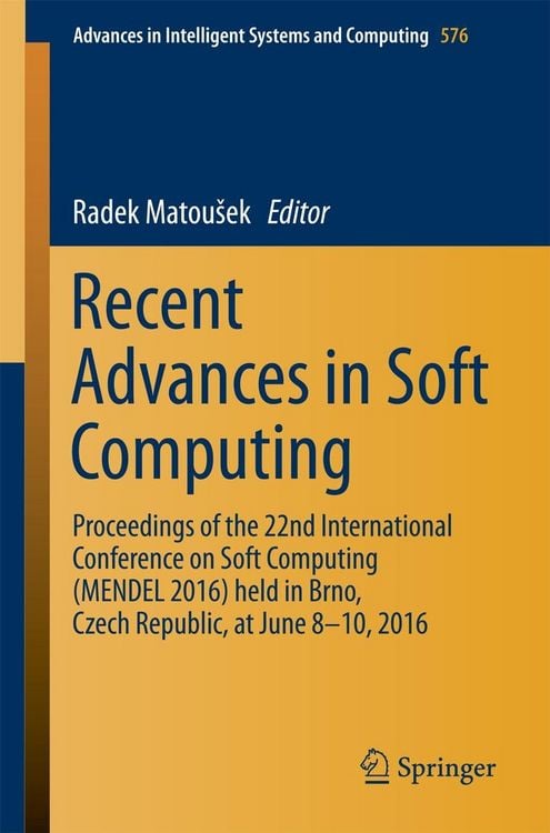 Produktbild: Recent Advances in Soft Computing
