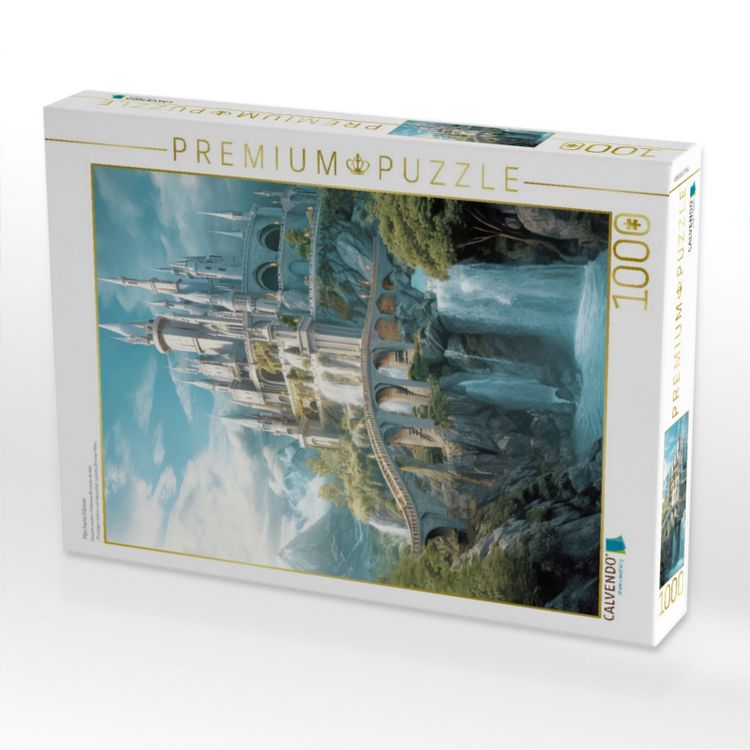 Produktbild: CALVENDO Puzzle M&auml;rchenschl&ouml;sser | 1000 Teile Lege-Gr&ouml;&szlig;e 64x48cm Foto-Puzzle f&uuml;r gl&uuml;ckliche Stunden