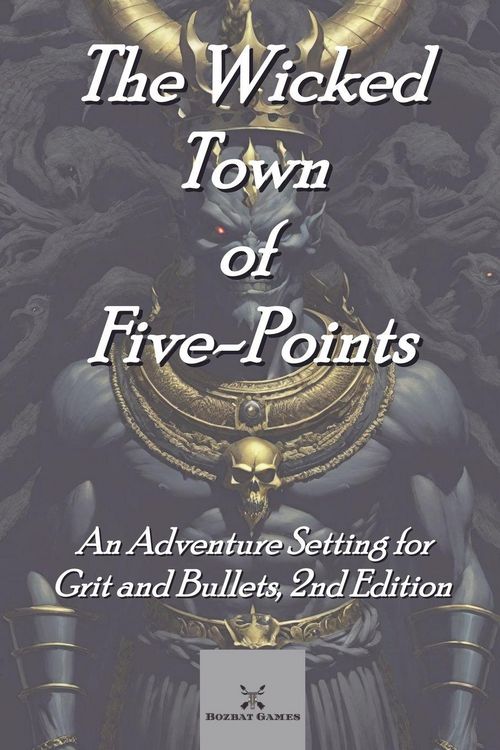 Produktbild: The Wicked Town of Five-Points