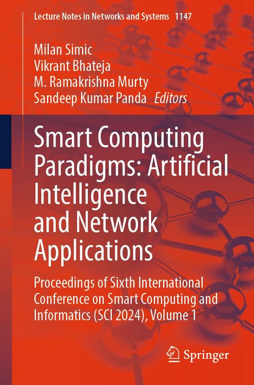Produktbild: Smart Computing Paradigms: Artificial Intelligence and Network Applications
