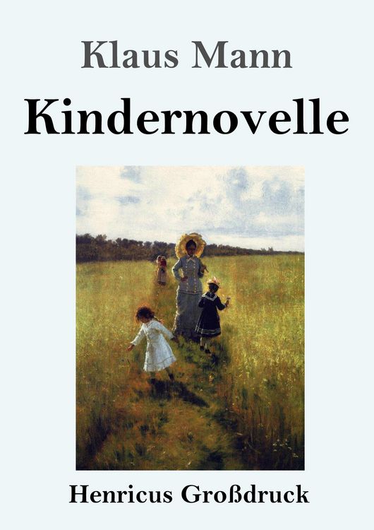 Produktbild: Kindernovelle (Gro&szlig;druck)