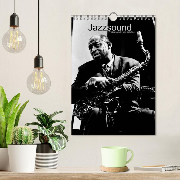 Produktbild: Jazzsound (Wandkalender 2026 DIN A4 hoch), CALVENDO Monatskalender