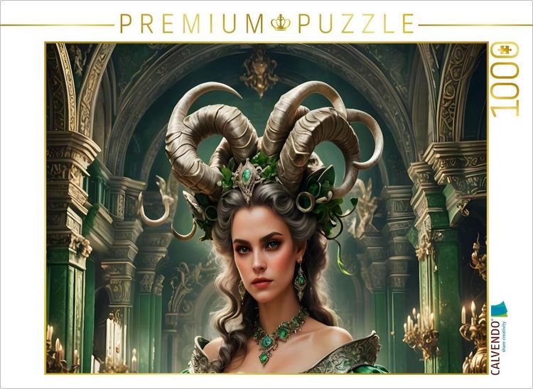 Produktbild: CALVENDO Puzzle Widder 21. M&auml;rz - 20. April | 1000 Teile Lege-Gr&ouml;&szlig;e 64x48cm Foto-Puzzle f&uuml;r gl&uuml;ckliche Stunden