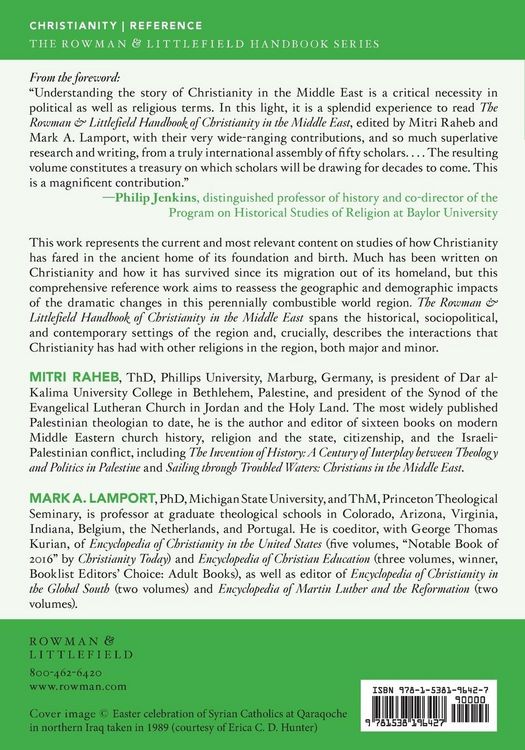Produktbild: Rowman & Littlefield Handbook of Christianity in the Middle East