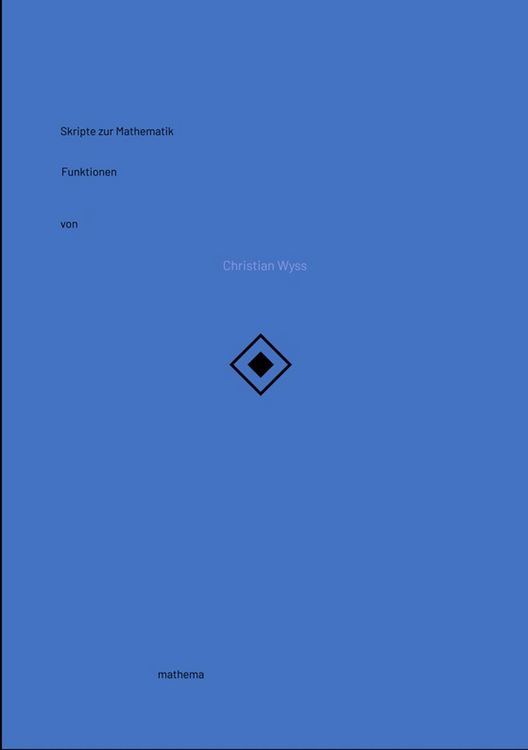 Produktbild: Skripte zur Mathematik - Funktionen