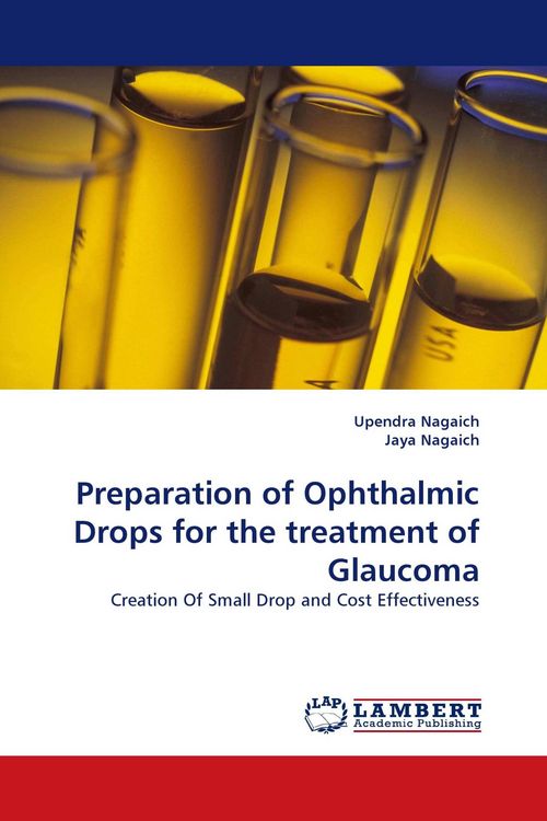 Produktbild: Preparation of Ophthalmic Drops for the treatment of Glaucoma