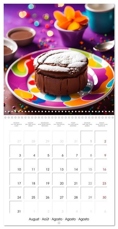 Produktbild: Dessert dreams (Wall Calendar 2026 12 &times; 12 Inch) CALVENDO 12 Month Wall Calendar