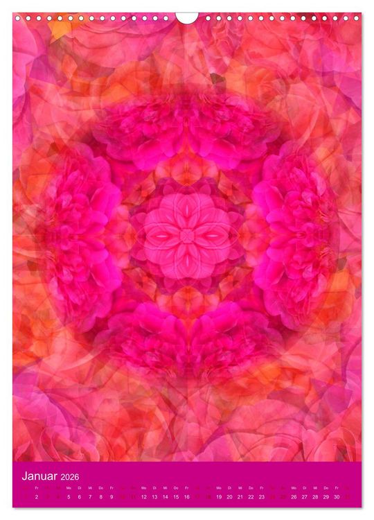Produktbild: Meditative Pflanzenmandalas (Wandkalender 2026 DIN A3 hoch), CALVENDO Monatskalender